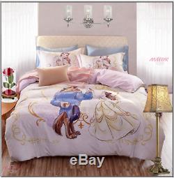 Bettwaschegarnituren Beauty And The Beast Duvet Cover