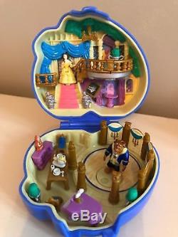 polly pocket beauty and the beast castle
