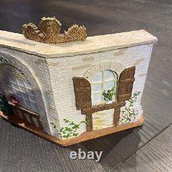 1990s Rare Disney Beauty And The Beast Belle In The Library 3-D Picture Frame