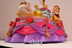 1991 Enesco Disney Beauty & The Beast Deluxe Music Box Be Our Guest Nice