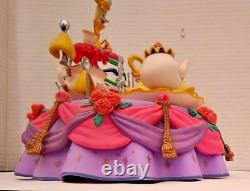 1991 Enesco Disney Beauty & The Beast Deluxe Music Box Be Our Guest Nice