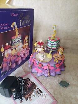 1991 Enesco Disney's Beauty & the Beast Multi-Action Deluxe Musical