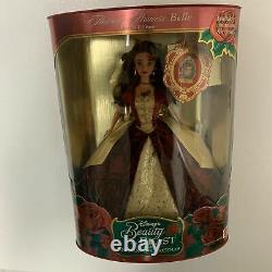 1997 Holiday Princess Belle Disney's Beauty and the Beast Barbie Doll 16710