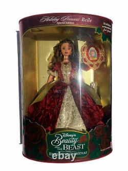 1997 Holiday Princess Belle Disney's Beauty and the Beast Barbie Doll 16710