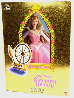 1998 Walt Disney Sleeping Beauty Aurora Collector Doll 40th Anniversary #21712