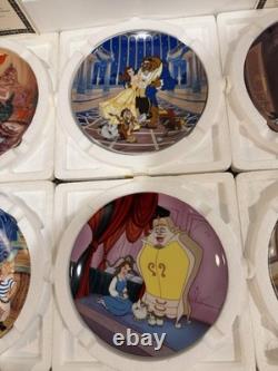 19 Vintage Disney Collectors Plates Little Mermaid Beauty and The Beast
