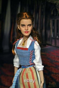 1/6 OOAK Disney Store Beauty & the Beast Live Film Collection BELLE Doll Repaint