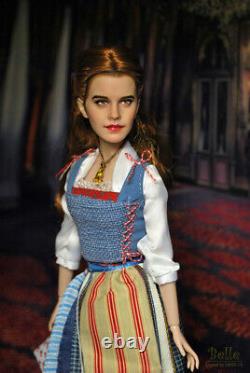 1/6 OOAK Disney Store Beauty & the Beast Live Film Collection BELLE Doll Repaint