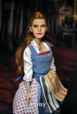 1/6 OOAK Disney Store Beauty & the Beast Live Film Collection BELLE Doll Repaint