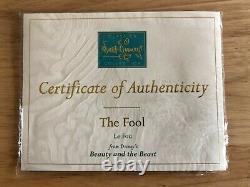 2001 Wdcc Disney Le Fou The Fool From Beauty And The Beast Figurine With Coa