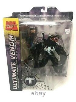 2007 Diamond Marvel Select Ultimate Venom Logo Variant Edition Action Figure