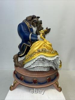 2016 Beauty and The Beast Disney Store Music Musical Box Figurine LE 210/1100