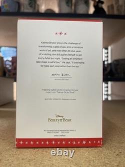 2016 Hallmark Disney Beauty and the Beast 25th Anniversary Ornament
