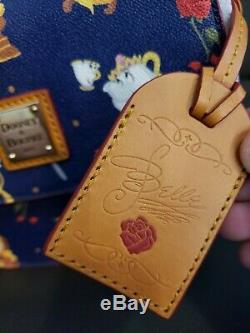 2019 DISNEY Dooney & Bourke BEAUTY AND THE BEAST Crossbody Saddle Bag NEW w tags