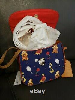 2019 DISNEY Dooney & Bourke BEAUTY AND THE BEAST Crossbody Saddle Bag NEW w tags