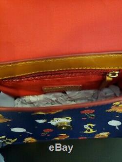 2019 DISNEY Dooney & Bourke BEAUTY AND THE BEAST Crossbody Saddle Bag NEW w tags