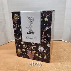 2020 Disney Beauty and the Beast Jewelry Accessory Case Be Our Guest New in Box