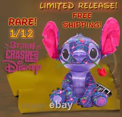 2021 DISNEY Stitch Crashes Beauty And The Beast Plush-1/12 LIMITED RELEASE! BNWT