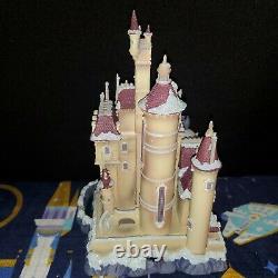 2022 Disney Belle Castle Collection Beauty & Beast Set Figure Puzzle Journal Pin