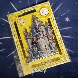 2022 Disney Belle Castle Collection Beauty & Beast Set Figure Puzzle Journal Pin