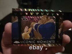 2023 Topps Chrome Disney 100 Beauty And The Beast Iconic Moments Gold /50