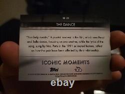 2023 Topps Chrome Disney 100 Beauty And The Beast Iconic Moments Gold /50