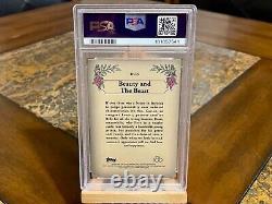 2023 Topps Disney Chrome 100 Beauty & The Beast Ou-5 Red Black 14/28 Psa 9