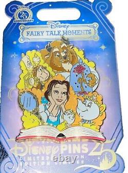 2025 Beauty Beast Belle Fairy Tale Moments LE Pin POM January Disney Fairytale