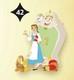 2025 Disney Destination D23 WDI MOG Pin Squad Goals Beauty & Beast LE 400 PRE