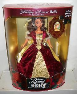 #3361 NRFB 5 Disney Beauty & the Beast Belle Dolls
