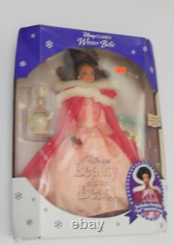 #992 NIB Vintage Mattel Disney Classics Beauty & the Beast Winter Belle Doll