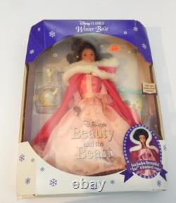 #992 NIB Vintage Mattel Disney Classics Beauty & the Beast Winter Belle Doll