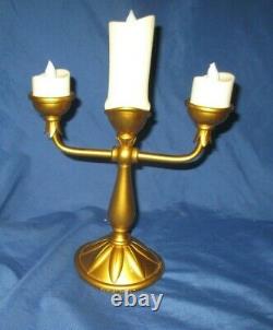 ADVENTURES BY DISNEY Cast Member Prop Lumiere (Beauty & Beast) Table Display