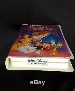 A Walt Disney Classic Beauty and the Beast 1992 VHS #1325 Black Diamond Edition