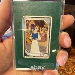 Agora Disney Renaissance Beauty and the Beast 2025 Pure Silver Trading Coin