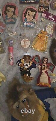 Amazing Vintage 90s Disney Beauty & The Beast Belle Collection 67 Items Some New