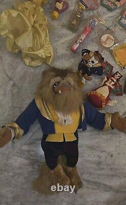 Amazing Vintage 90s Disney Beauty & The Beast Belle Collection 67 Items Some New