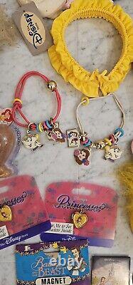Amazing Vintage 90s Disney Beauty & The Beast Belle Collection 67 Items Some New