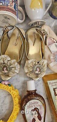 Amazing Vintage 90s Disney Beauty & The Beast Belle Collection 67 Items Some New
