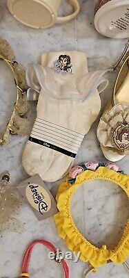 Amazing Vintage 90s Disney Beauty & The Beast Belle Collection 67 Items Some New
