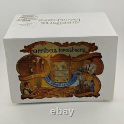 Arribas Brothers Disney Beauty & The Beast Large Enchanted Rose Glass Dome New