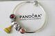 Authentic Pandora DISNEY Beauty and the Beast Bangle Set