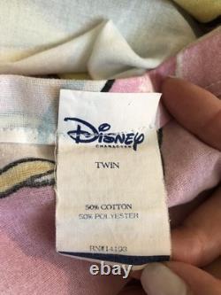 BEAUTY AND THE BEAST 90s Twin Comforter & Sheet Set 4pc Vintage Disney Bedding