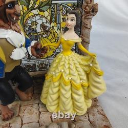 BEAUTY AND THE BEAST BUSINESS CARD HOLDER 26007 From Desk Set Disney Retired BEAUTY AND THE BEAST BUSINESS CARD HOLDER 26007 From Desk Set Disney Retired