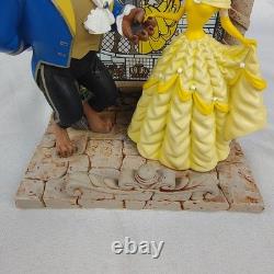 BEAUTY AND THE BEAST BUSINESS CARD HOLDER 26007 From Desk Set Disney Retired