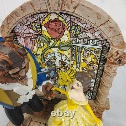 BEAUTY AND THE BEAST BUSINESS CARD HOLDER 26007 From Desk Set Disney Retired