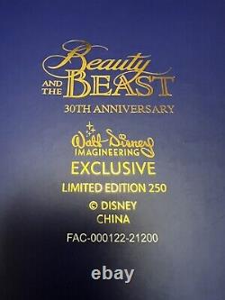 BEAUTY & THE BEAST 30TH SOMETHING THERE Disney WDI Cast MOG JUMBO LE250 Pin