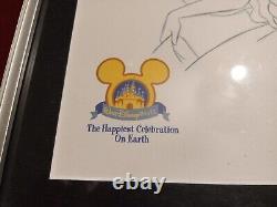 BEAUTY & The BEAST Sketch ANIMATOR MARKED 16x14 Walt Disney World RARE