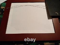 BEAUTY & The BEAST Sketch ANIMATOR MARKED 16x14 Walt Disney World RARE