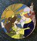 BEAUTY and The BEAST BELLE Jumbo Stained Glass Disney FP Fantasy Pin LE 75